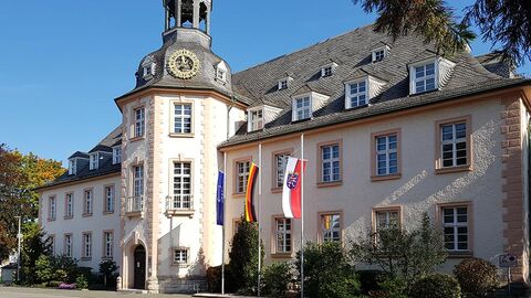 Gebäudeansicht des Amtsgerichts Korbach.