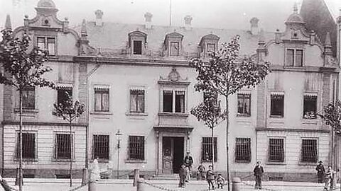 Amtsgericht Friedberg Gebäudeansicht des Amtsgerichts Friedberg (Hessen) um 1880.