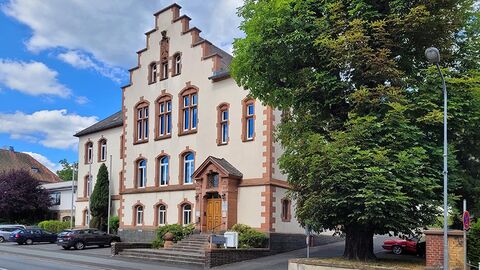 Gebäudeansicht des Amtsgerichts Biedenkopf.