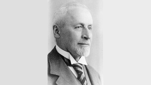 Portraitaufnahme von Dr. Heinrich Heldmann