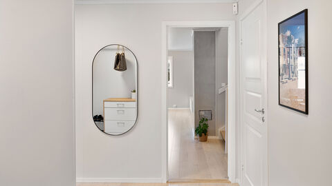 Eingangsbereich einer Wohnung.