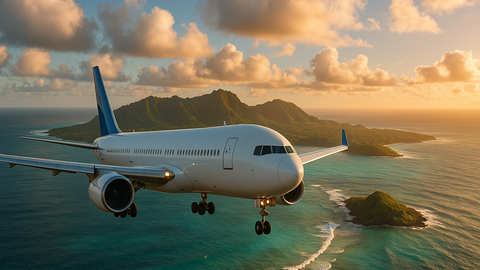 Flugzeug (Symbolbild) Flugzeug über Hawaii